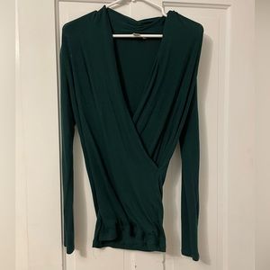 Green Knit Top